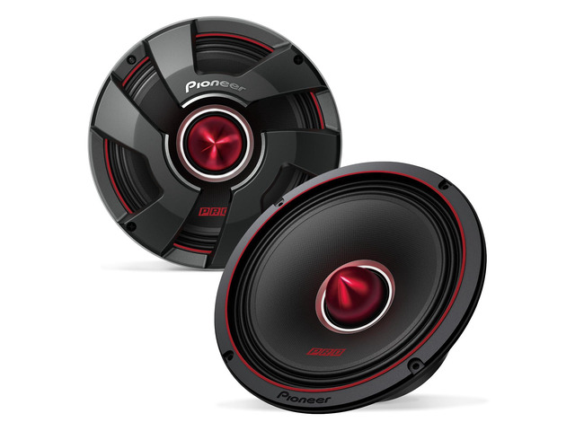 P. R.O. Series TS-M801PRO 8' Car Speakers 600W Max Perfect for High-SPL Builds and Pro-Level Car Audio