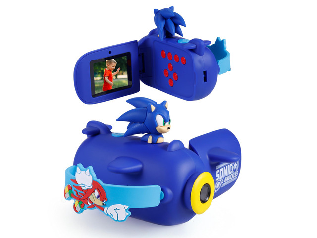 Sonic the Hedgehog - Kids HD Camcorder, Selfie Mode, Digital Zoom