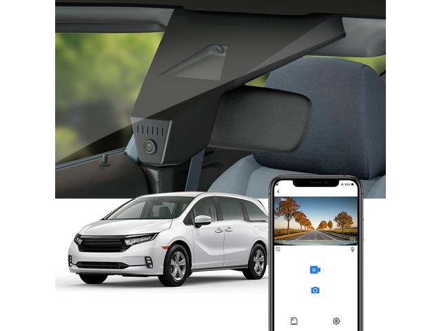 4K Dash Cam Suitable for Honda Odyssey 2021-2026 EX LX Touring Elite Sport EX-L (Gen6), OEM Factory Look, UHD 2160P Video, WiFi & APP, Loop...