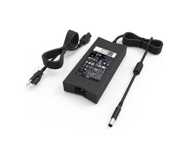 Replacement for Dell 130W 7.4mm Tip AC Adapter Charger PA-4E LA130PM121 DA130PE1-00 JU012 CM161 Inspiron 15 7000 7559 G3 G5 Charger d6000 Docking...