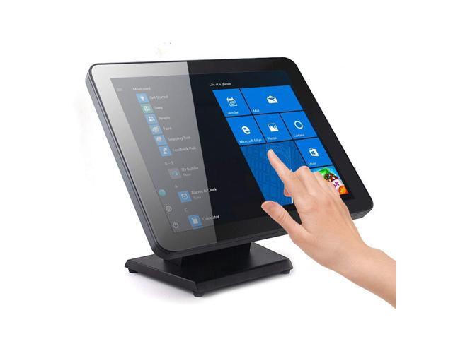 17-Inch Capacitive LED Backlit Multi-Touch Monitor, True Flat Seamless Design Touchscreen, VGA