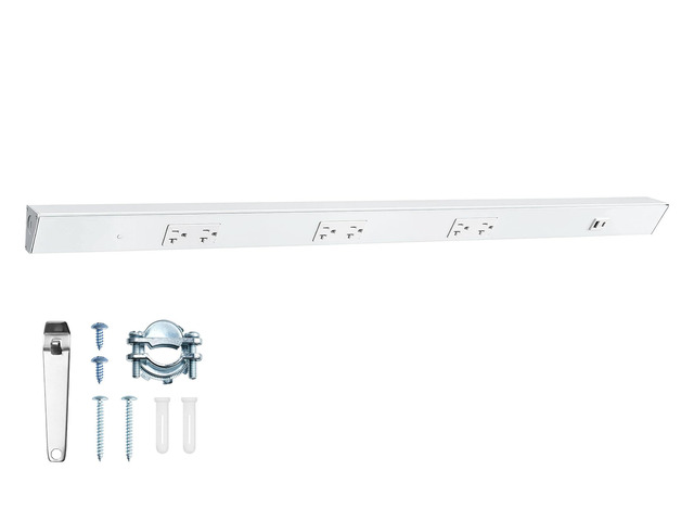 36 in Under Cabinet Outlet Strip Hardwired, 2 Standard TR Outlets USB-A & USB-C, Modular Extension System, 20 Amp Power Strip for Kitchen,...