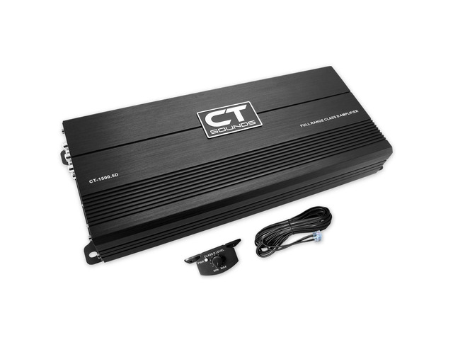 CT-1500.5D 1800W RMS Full-Range Class D 5-Channel Car Amplifier