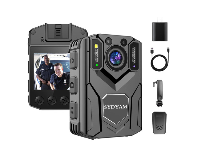 1440P Body Camera, 8-12H Video Recording Body Cameras with Audio and Video Recording, Body Cam for Police Hiking Meeting Security Guard Daily...