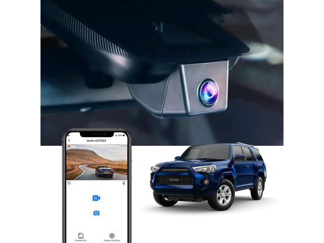 4K Dash Cam Suitable for Toyota 4Runner 2020-2024 TRD Sport Limited Pro Off-Road Venture SR5 Premium, OEM Look, 2160P UHD Video, WiFi & APP,...