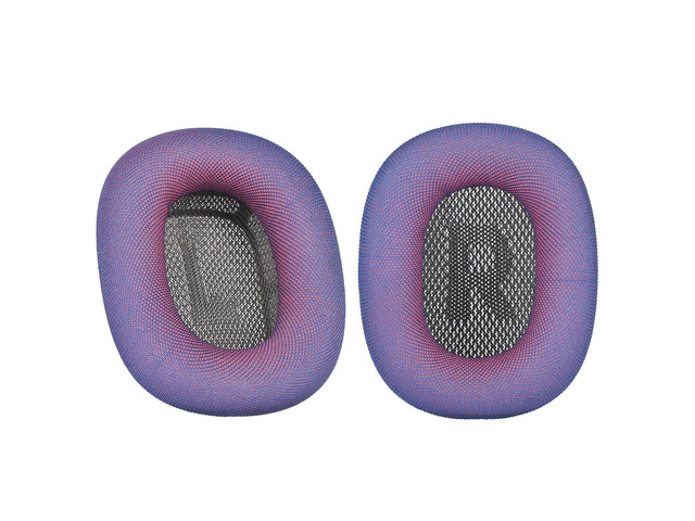 mesh Fabric earpads for airpods max Ear Cushions,Compatible with airpods max Ear Pads(2024 Version),Noise Cancelling, Breathable,Magnetic mounting,...