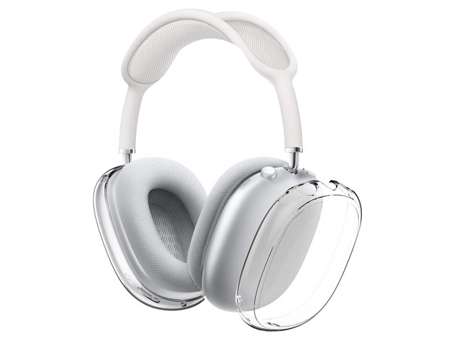 Ultra Hybrid Pro for AirPods Max 1 / AirPods Max 2 (2020/2026) Anti-Yellowing Clear Protective Ear Cup Covers Designed for AirPods Max Case,...