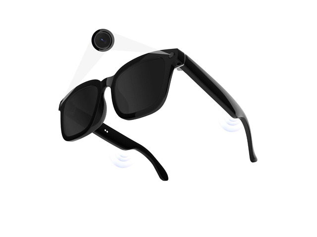 AI Smart Camera Glasses 1080P HD - Bluetooth Video Recording Glasses with Voice Control, Wearable Sport Camera Eyeglasses for Driving, Hiking,...