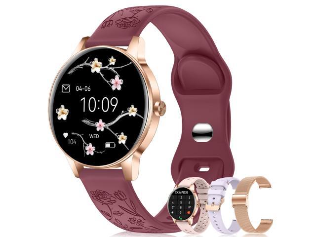 Smart Watch for Women(Answer/Make Call), 1.27'' Fitness Activity Tracker Watch with 130+ Sports Modes, Heart Rate Sleep Monitor, Pedometer, 41mm...
