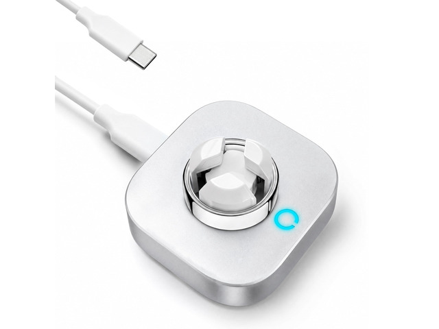 Charger Compatible with Ou-ra Ring Gen 5: Replacement Charging Dock for Size 6/7/8/9/10/11/12 - Portable Travel Charger with USB-C Cable (Not for...