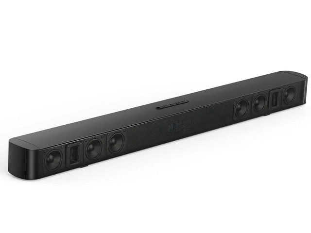 2.1 CH Dolby Atmos Soundbar, 37 Inch 6-Drv Sound Bar for TV w/HDMI-ARC/BT Built-in Subwoofer, 3D Surround Sound 3 EQ Modes for Custom Audio