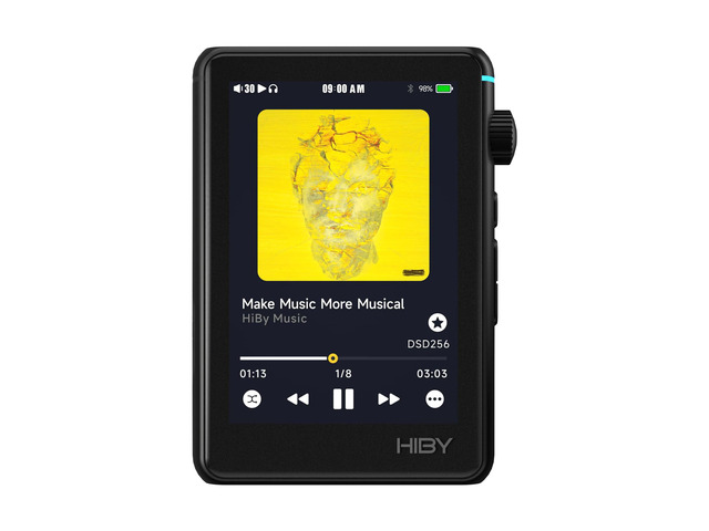 Music R3 II 2025 Portable HiFi MP3 Player, Native DSD256 MQA 16X, Hi-Res Certified, Bluetooth 5.1 WiFi, Tidal Qobuz, 3.5mm & 4.4mm 340mW, USB-C,...