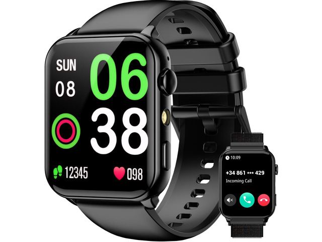 Smart Watches for Men, 1.91' AMOLED Men's Fitness Watch with 2026 Upgrade LED Flashligh, 7-Day Battery, IP68 Waterproof, 24/7 Heart Rate/Sleep...