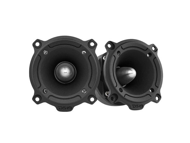 PRO-TW220B 3 PRO Aluminum Super Bullet Tweeter - 240 Watts Max 120 Watts RMS with Built in Crossover - Extremely high 104 dB Rating - 2 Speakers