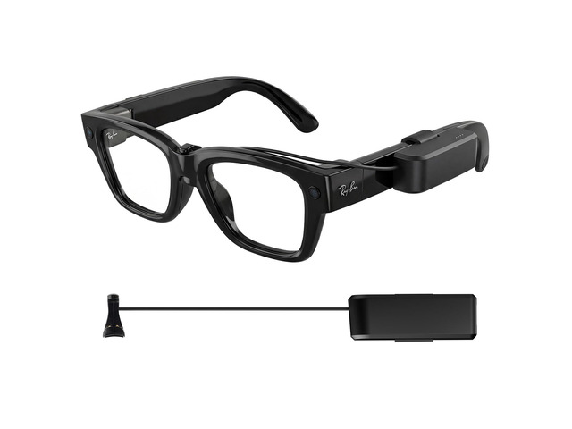 Battery Pack Charger for RayBan Meta Display, Portable Charger for Meta Glasses Accessories, Wearable Mini Power Bank for Meta Display