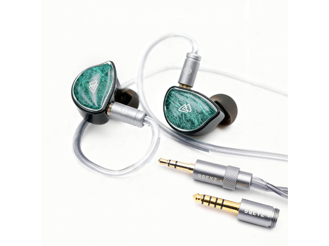NI Wired in Ear Monitor, Gaming Earbuds with 3.5 & 4.4mm Plugs HiFi 11mm Dynamic IEM Headphones with 0.1% Ultra-Low Distortion, 360Â° Surround...