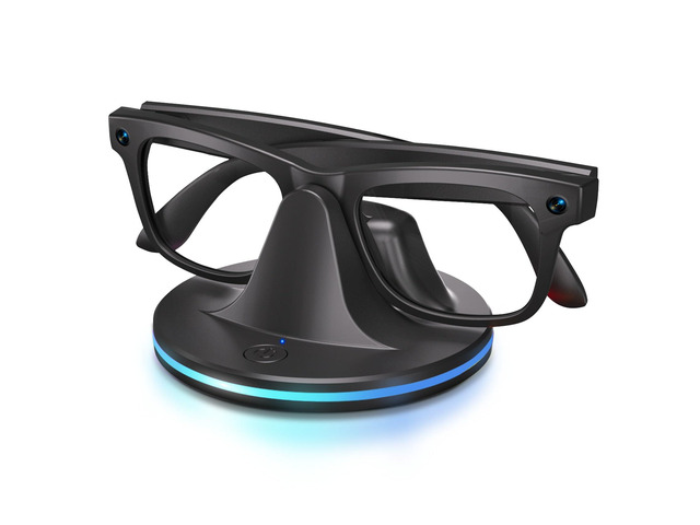 Charger for RayBan Meta Glasses, 7-Color Breathing Light Charging Station Compatible with Ray-Ban Meta Smart Glasses Wayfarer, Headliner, Skyler,...