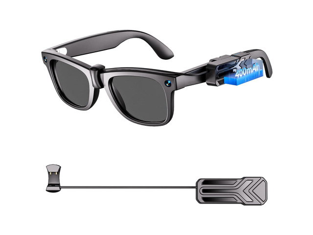 Wearable Battery Pack Charger Compatible with Ray-Ban/Oakley Meta Smart Glasses Gen 1 & Gen 2, Ultra-Light Mini Power Bank Accessories for Wayfarer...