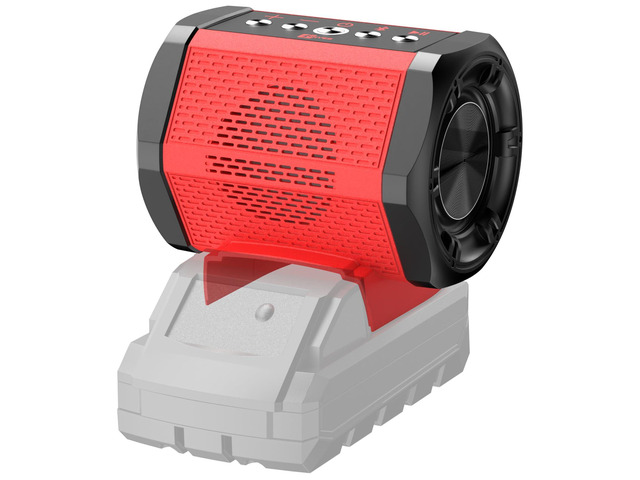 Bluetooth Speaker Compatible with Milwaukee 18V Battery USB-A/C Charging for Jobsite Camping & Party(Battery not Included)