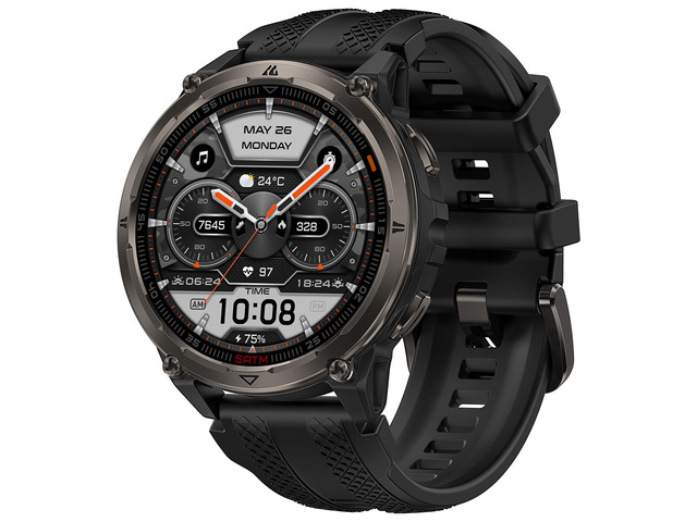 ORB 2 Smart Watch Rugged, Dual-Band GPS, 5 ATM & IP69 Waterproof 1.43' AMOLED Military-Grade Smartwatch, 16-Day Battery, LED Flashlight, 170+...