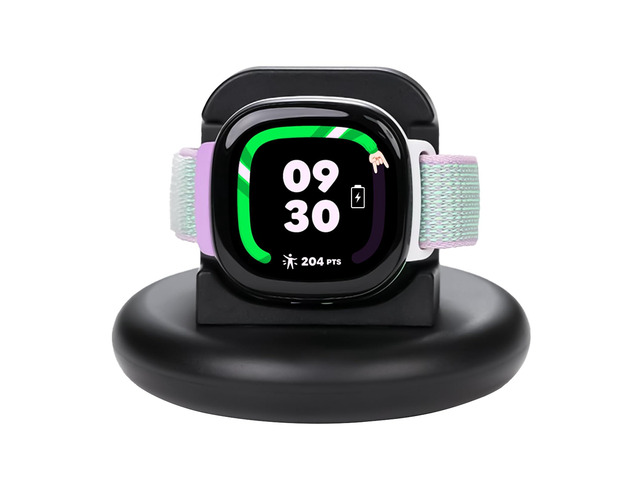 Charger Compatible with Google Fitbit Ace LTE Anti-Slip Charging Stand Dock with 4.4Ft USB Cable Cord for Fitbit Ace LTE Smartwatch for Kids