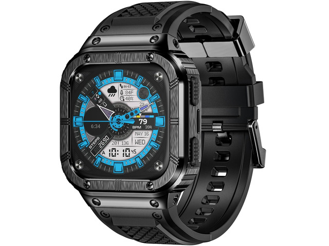 Stainless Steel Case and Band for Fitbit Versa 4/3/2/Lite, Sense/Sense 2 Soft Silicone Bands with Metal Case, Rugged Sports Protector Cover...