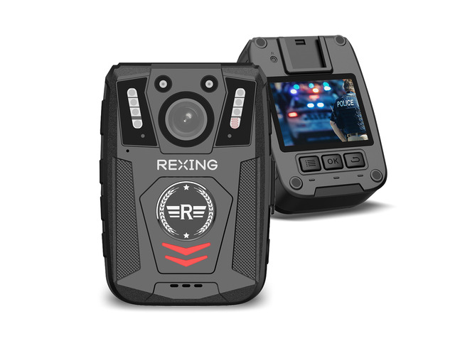P2 FHD Body Camera - 1080P FHD Body Cam with Infrared Night Vision, Lightweight Wearable Camera, Video Surveillance, 8X Digital Zoom, 170 Degree Lens
