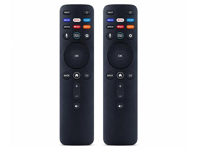 [2 Packs] Universal Vizio Remote XRT260 No Voice Fit for All VIZIO Smart TV Smartcast 4K P-Series V-Series D-Series M-Series XRT136 XRT140 with...