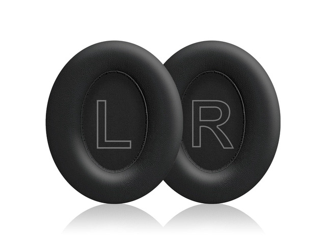 Replacement Earpads for Anker Soundcore Life 2/Q20/Q20+/Q20I/Q20BT Headphones, Ear Cushions Headset Earpads Ear Cups Cover Repair Parts (Black)