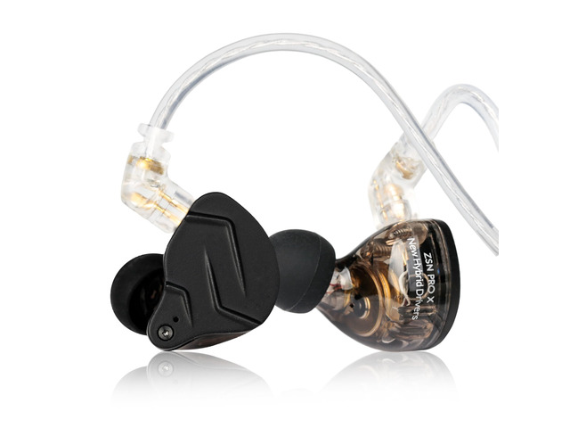 KZ ZSN PRO X Gaming Earbuds, HiFi in Ear Monitor IEM Headphones,1BA 1DD Earbud Headphone Dual Driver Drummer Musician Earphone Stereo Headset with...