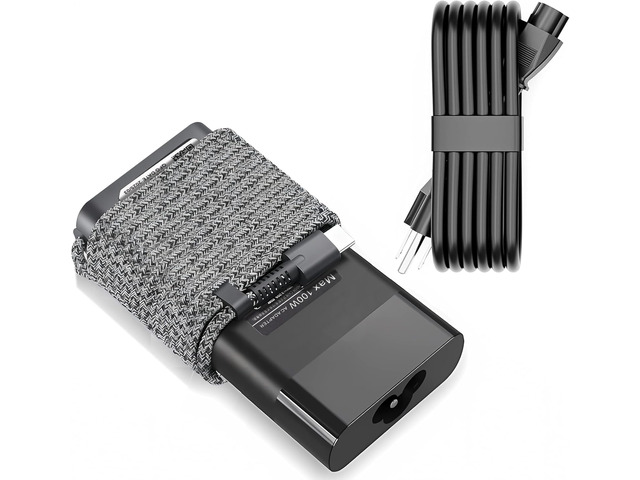 USB-C Laptop Charger 100W Compatible with HP EliteBook 800/1040/G1i/G1a X360 Series, Pavilion Plus14 14-ew,1010nr16 16-ab0000,...