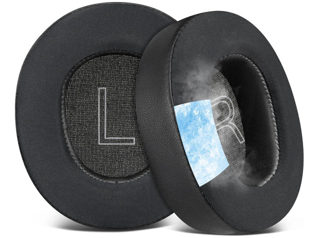 Cooling Earpads for Arctis Nova Pro Wired, Nova 7/5/4/3/1 - Black (Not Fit Nova Pro Wireless), for Arctis Nova Pro Wired, Nova...