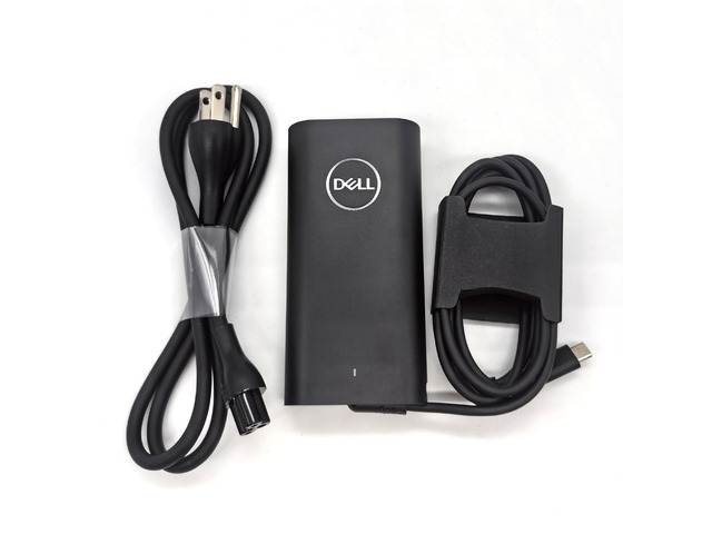 100W Laptop Charger USB C Type C GAN AC Adapter, XPS 14 9440 AC Charger, Latitude 9440 AC Adapter, Black, DA100PM220