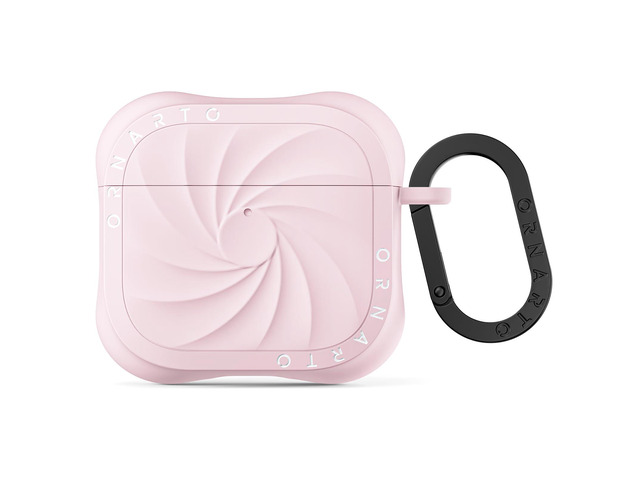 Vortuxe for AirPods 4 Case, Liquid Silicone, Chalk Pink Vortex Liquid Silicone, 2X MIL-STD Drop Protection, Anti-Scratch, Wireless Charging,...