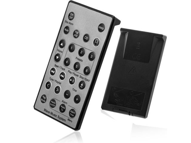 Replacement Remote Control for Bose Wave Sound Touch Music Radio System I II III IV - Without Battery Silver Color Replacement Remote Control for Bose Wave Sound Touch Music Radio System I II III IV - Without Battery Silver Color