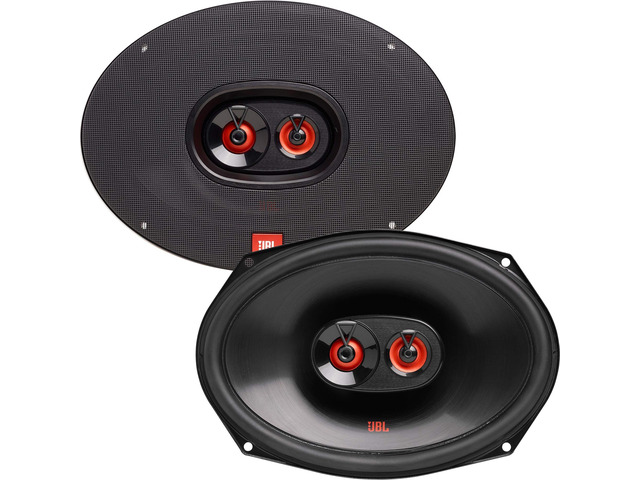 Club 9632 - 6 x 9 Three-way car audio speaker, Black