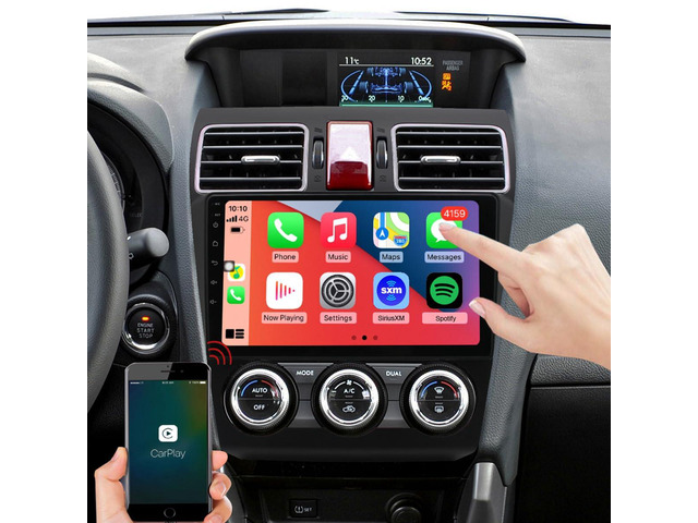 QLED Screen 8-Core CPU Radio Upgrade for Subaru XV Crosstrek 2013 2014,Impreza 2012 2013 2014,Forester 2014 2015,CarPlay Android Auto...