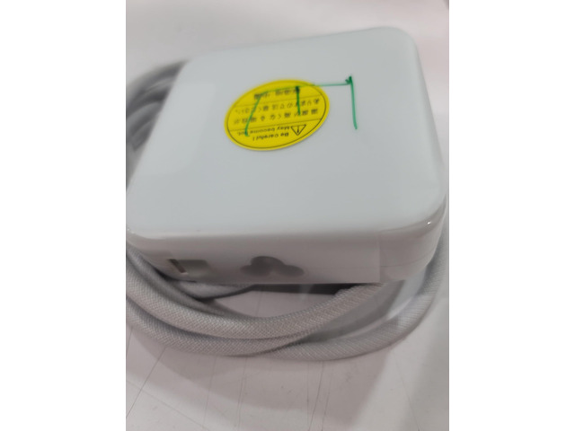 Power Adapter 143W for iMac 24-inch M1 M3 M4 with Ethernet Cable (Silver)