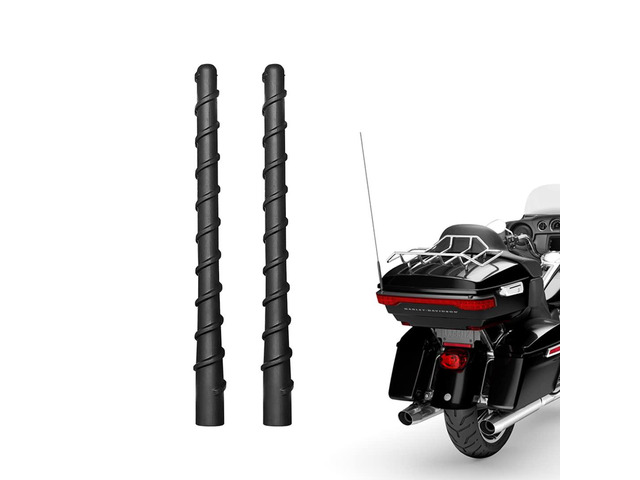 Short Antenna for Harley Davidson Touring Street Glide Electra Glide Road Glide Tri Glide Ultra Limited/Classic, 1998-2026 Designed for...