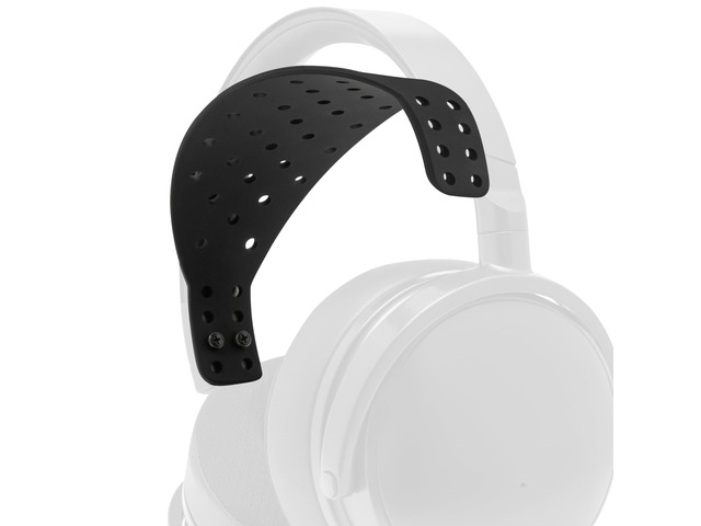 HeadbandZ XL Maxwell - Wide Headband for Audeze Maxwell 1, 2 & 2 ANC Made by Wicked Cushions Wider Weight-Distributing Design Black