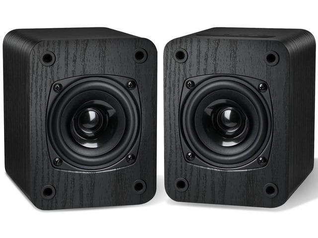 Powered Bookshelf Speakers with 3' Drivers for Turntable, TV, PC 20W x 2 Record Player Speakers, TV-ARC/Optical/Auxiliary Inputs, Bluetooth5.3...