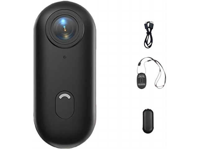 Visus Cam Mini 4k POV Camera, 4S Vision WiFi Body Camera with 150Min Battery, Thumb-Sized Wearable Camcorder, Waterproof Helmet Cam for...