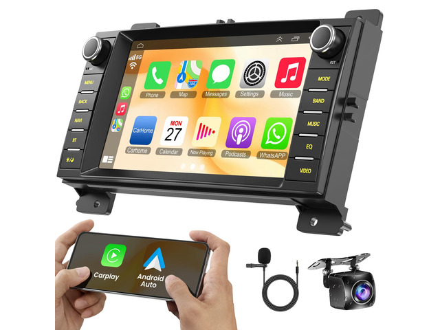 8Core Car Stereo for Jeep Grand Cherokee 2008-2013 & Dodge Durango 2011-2013, 2GB+64GB 7' Touch Screen Car Radio with Wireless Carplay Android Auto...
