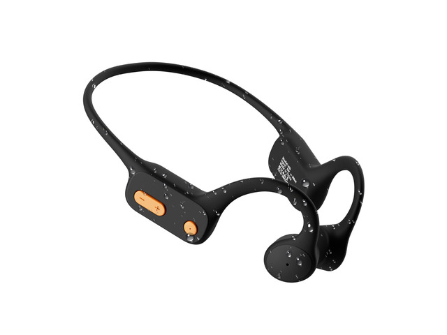 Swimming Headphones, Bone Conduction Open-Ear Headphones for Swimming, 32GB MP3 Player & Bluetooth 5.4, Underwater Swimming Headphones, Earbuds...