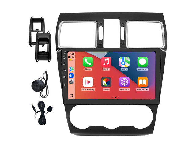 Car Radio Stereo for Subaru Forester 2015-2018 CarPlay/Android Auto 5G WiFi Suitable for Factory Sounds System,Wireless CarPlay/Android Auto,GPS...