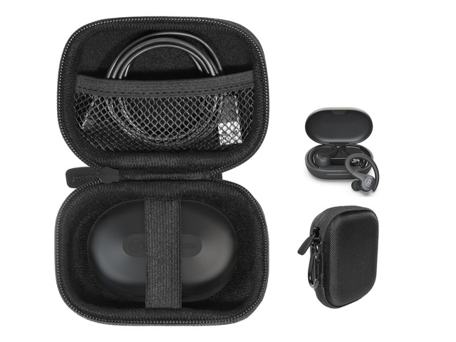 Case for JLab Go Air Sport, Air Sport+, JLab Go, JBuds ANC 4, Epic ANC 3 (Black)