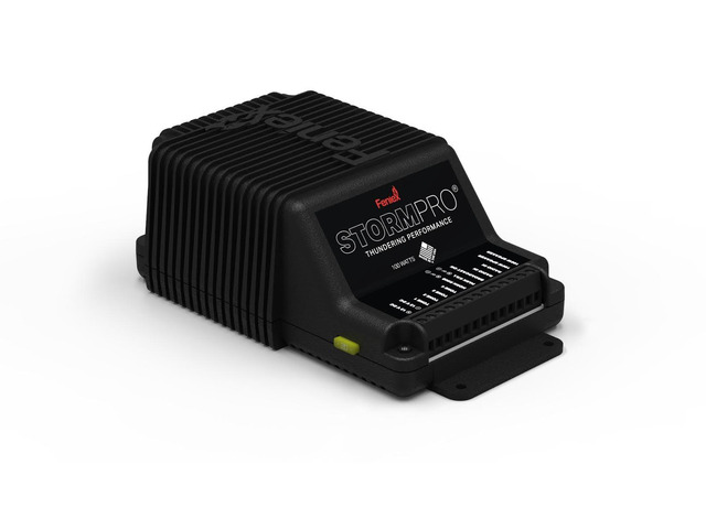 Feniex Storm-Pro 100 Watt Remote Siren 23 Programmable Tones, Included PA Mic 100 Watt Power Output Supports 1 Speaker Siren
