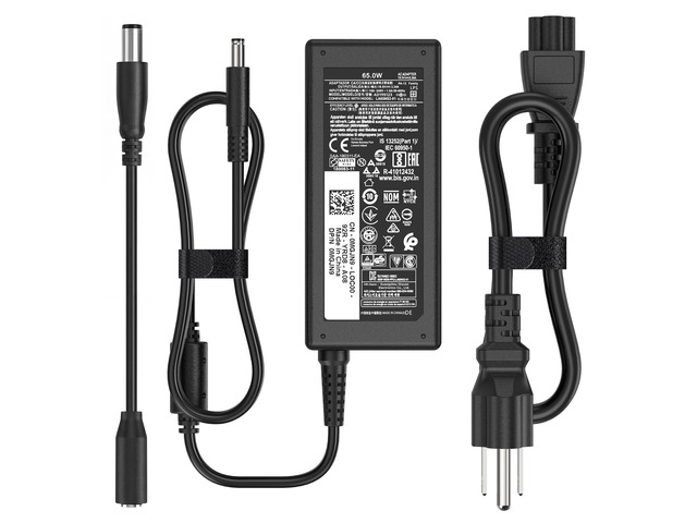 65W 45W Laptop Charger Compatible with Dell Inspiron 15 XPS (4.5mm) 19.5V 3.34A AC Adapter with 4.5-7.4mm Tip For Latitude Vostro 5000 7000...