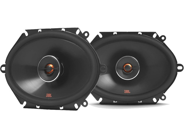 6x8 Coaxial Car Speaker 180 WTS Peak, 60 WTS RMS 2 Way (NO Grills) Pair