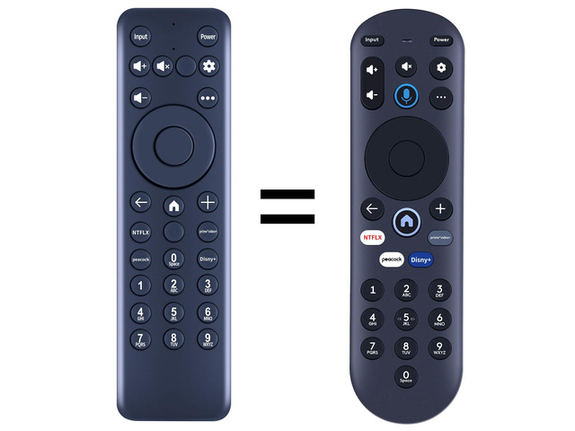 Replacement for Pioneer Xumo TV CP-RC1NA-23 PN43-751-24U, Compatible with MG3-R34010/297107 Hisense X LED UHD XClass TV Remote Control - No Voice...